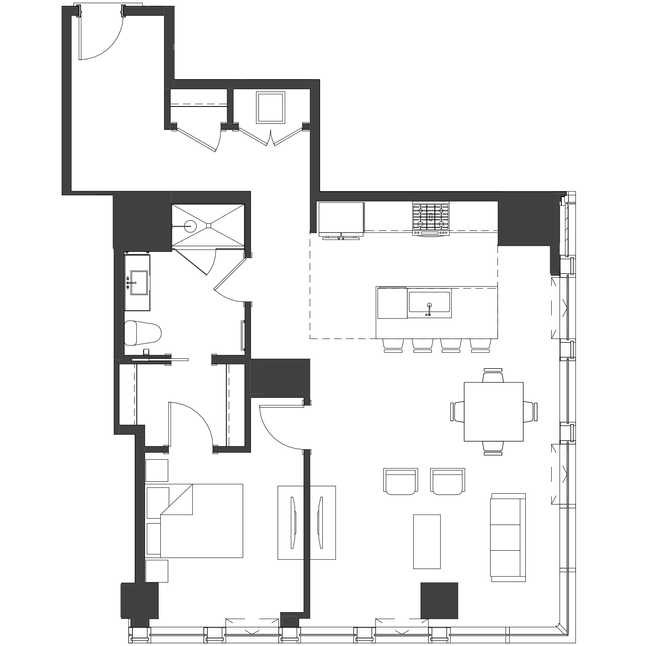 Unit 1103 floor plan